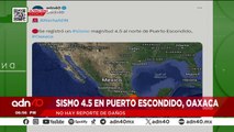 ¡Última Hora! S e registró sismo de 4.5 en Puerto Escondido, Oaxaca