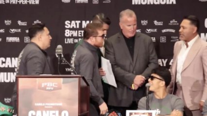 Canelo Álvarez llama &#039;ratero&#039; a Óscar de la Hoya