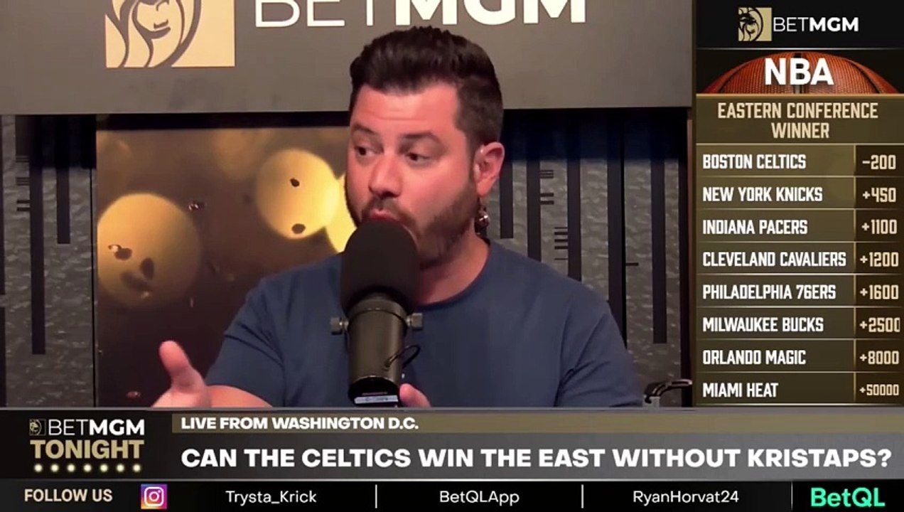 What is the outlook in the East with Porzingis out?