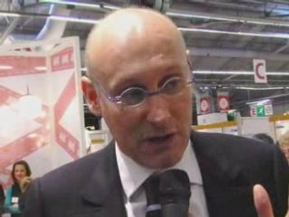 Bernard Laporte au salon des seniors 2008