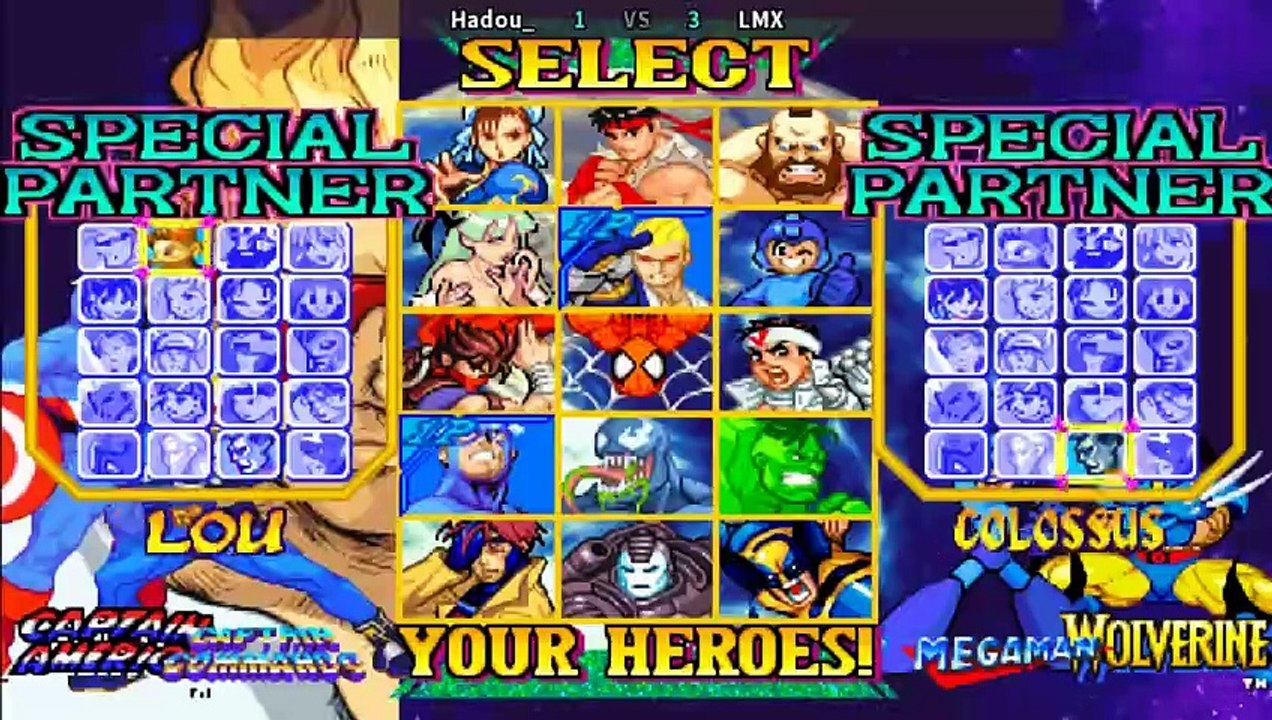marvel VS capcom - Hadou_  VS LMX