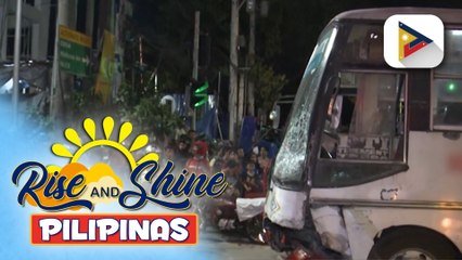 May-ari ng bus na nawalan ng preno at bumangga sa ilang sasakyan, ipinatawag na ng LTFRB