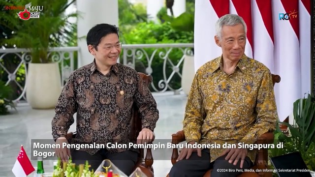 Momen Pertemuan Bilateral Presiden Jokowi dengan PM Singapura Lee Hsien Loong di Istana Bogor