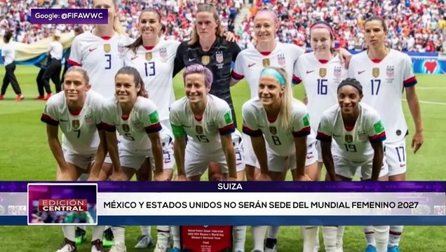 DEPORTES EDICIÓN CENTRAL 01-05-2024 Copa Mundial Femenina 2027