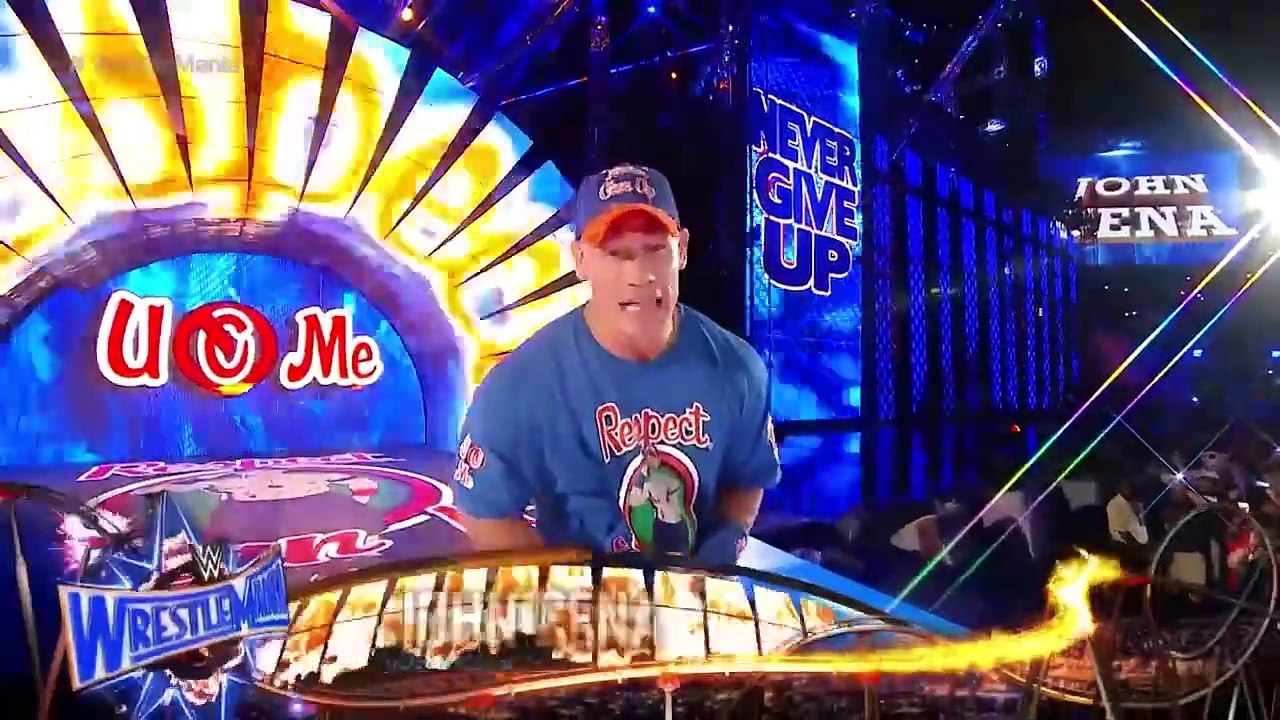 John Cena & Nikki Bella vs The Miz & Maryse_ WrestleMania 33