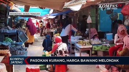 Pasokan Kurang, Harga Bawang Merah Melonjak