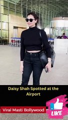 Daisy Shah Spotted at the Airport