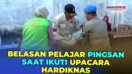 Belasan Pelajar di Jombang Pingsan saat Ikuti Upacara Peringatan Hardiknas