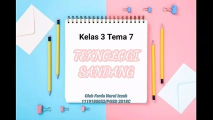 Bahan Ajar Teknologi Sandang Kelas 3