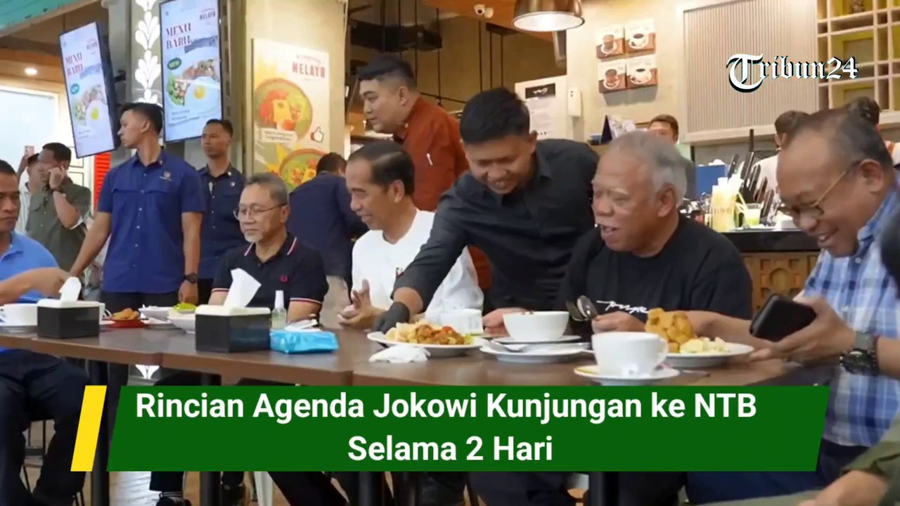 Rincian Agenda Jokowi Kunjungan ke NTB Selama 2 Hari