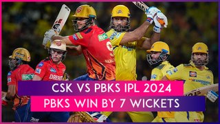 CSK vs PBKS IPL 2024 Stat Highlights: Punjab Kings Beat Chennai Super Kings By Seven Wickets