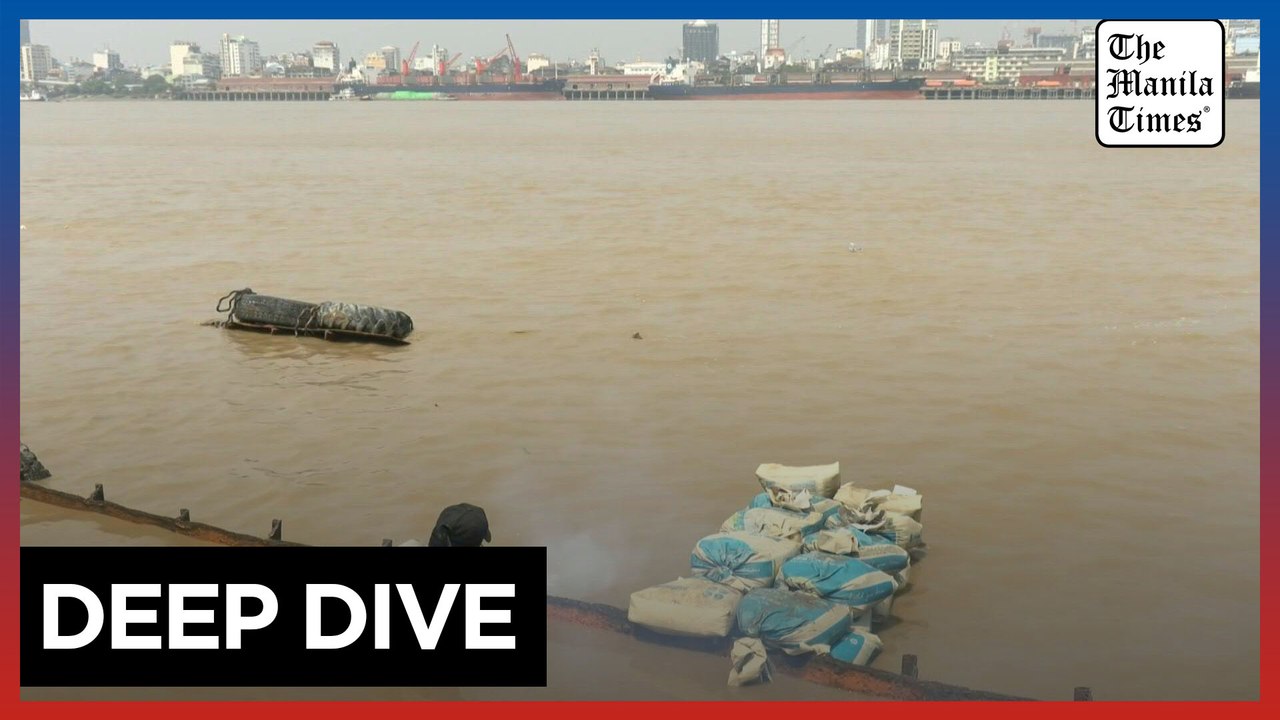 Myanmar 'water brothers' salvage shipwrecks on the tide