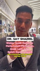 Walau Anak Autisme Perlu Lebih Perhatian, Anak Lain Juga Boleh Rasa Tersisih - Dr. Say Shazril