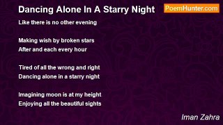Iman Zahra - Dancing Alone In A Starry Night
