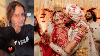 Arti Singh की ससुराल से पहली झलक आई सामने, पति Dipak Chauhan ने नई नवेली दुल्हन का बनाया Cute Video