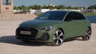 Audi A3 Sportback S line Design Preview in Green