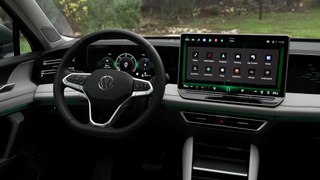 The all-new Volkswagen Tiguan Interior Design in Cipressino Green