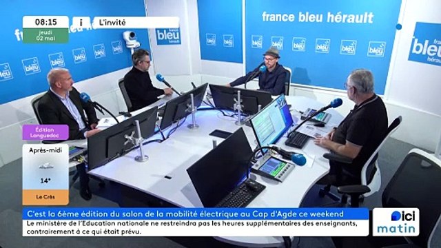 Sebastien Rongier (association E-Cap) organisateur du salon des véhicules electriques au Cap d'Agde