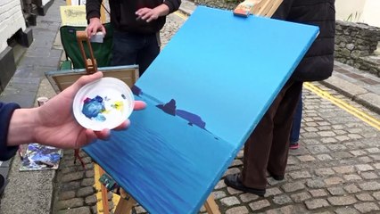 Transat Bakerly Boat Race Plymouth to New York 2016. Week Tom Bird Artist. Glyn white artist