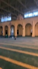 شاهد انهيار سقف جامع في السعودية