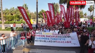 Başkan Seçer, 1 Mayıs'ta İşçilerle Yürüdü