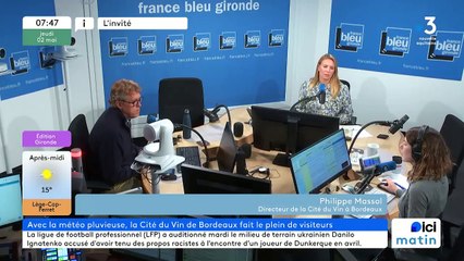 Philippe Massol directeur général de la Cité du vin de Bordeaux