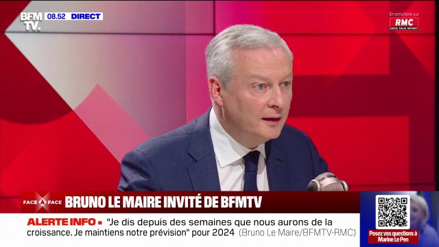 Manifestation propalestinienne à Sciences Po: Une école c'est fait pour étudier et débattre , souligne Bruno Le Maire