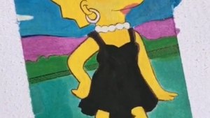 Dessin de Lisa Simpsons !
