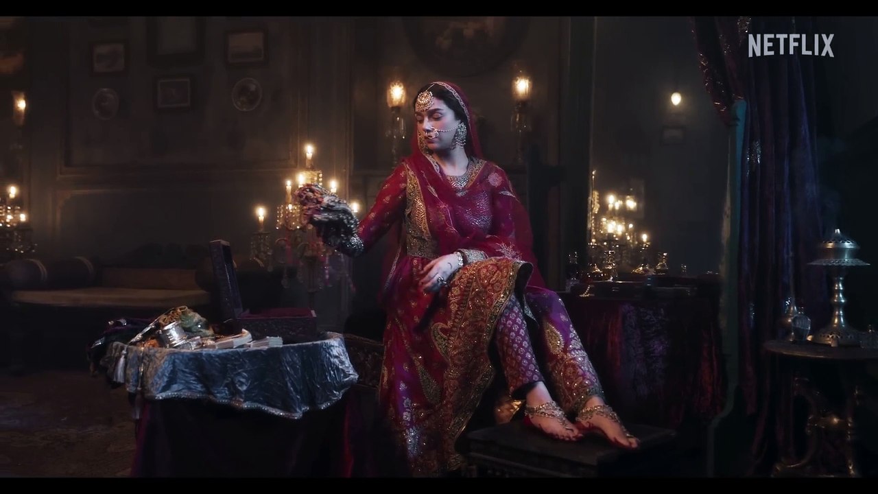 Aditi Rao Hydari as Bibbojaan | Heeramandi: The Diamond Bazaar | Sanjay Leela Bhansali