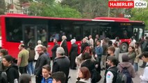 Başkentte sağanak nedeniyle bazı metro istasyonları hizmet dışı kaldı