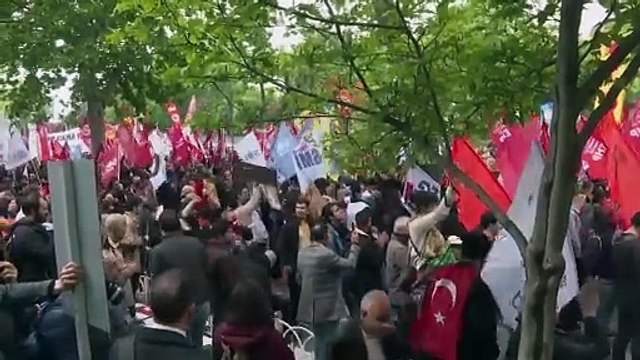 Watch: Protesters clash with police in Istanbul on Labour Day