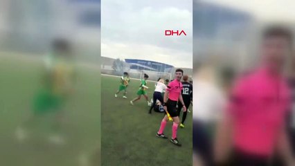 Kadınlar liginde olaylı maç! 7  yaralı