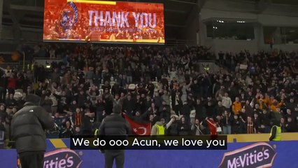 Hull City taraftarından Acun Ilıcalı'ya özel beste