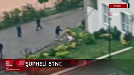 Esenyurt’ta polisten kaçmak için 5'inci kattan atlayan şüpheli ağır yaralandı