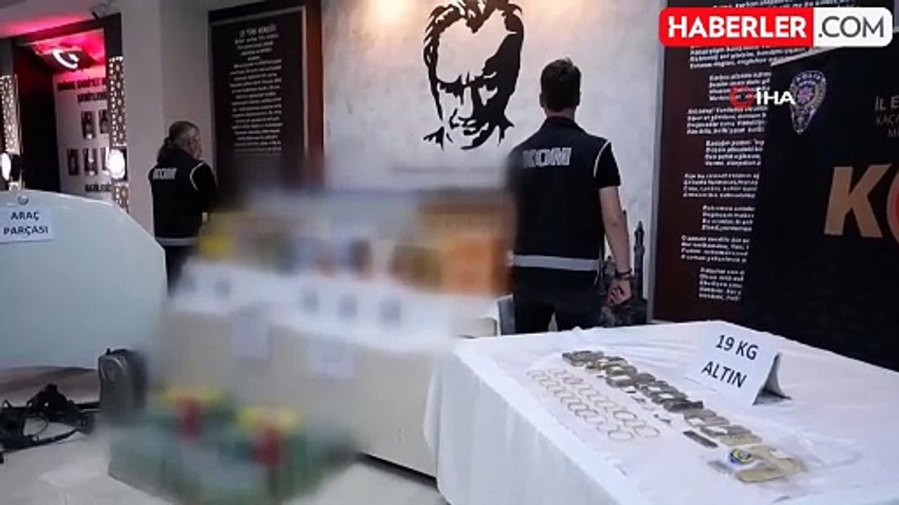 Altın Kaçakçılarına Darbe: 40 Milyon Değerinde Altın Ele Geçirildi