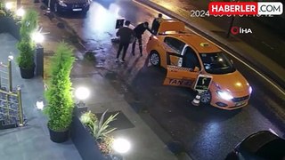 Arnavutköy'deki ilginç trafik kazaları kamerada