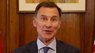 Jeremy Hunt responds to Lee Anderson claims Rishi Sunak treated him badly by suspending him from Tories