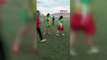 Kadınlar Futbol 3'üncü Ligi'ndeki maçta tekme ve tokatlar havada uçuştu