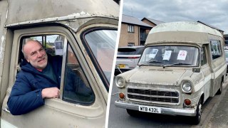 Fuming dad banned from parking vintage motorhome on driveway