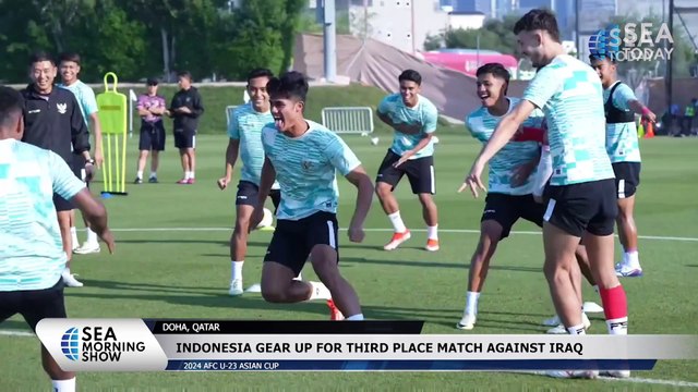 Indonesia Gear Up For Third Place Match Against Iraq