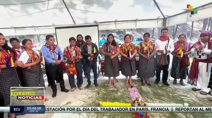 Autoridad Indígena en Guatemala se une para proteger bienes colectivos