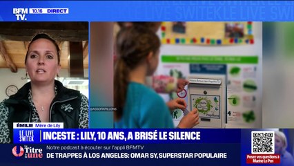 "Cette boîte aux lettres a tout changé pour elle": la mère de Lily, qui a dénoncé l'inceste de son grand-père, témoigne sur BFMTV