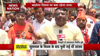 Amit Shah Road show: डिंपल यादव के गढ़ में गृहमंत्री अमित शाह का रोड शो