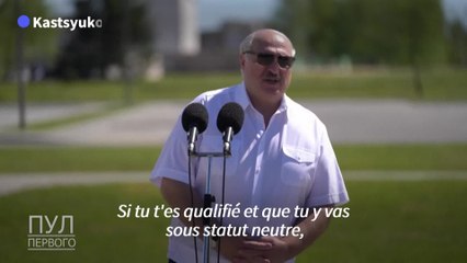Loukachenko appelle les sportifs bélarusses à "casser la gueule" de leurs adversaires aux JO