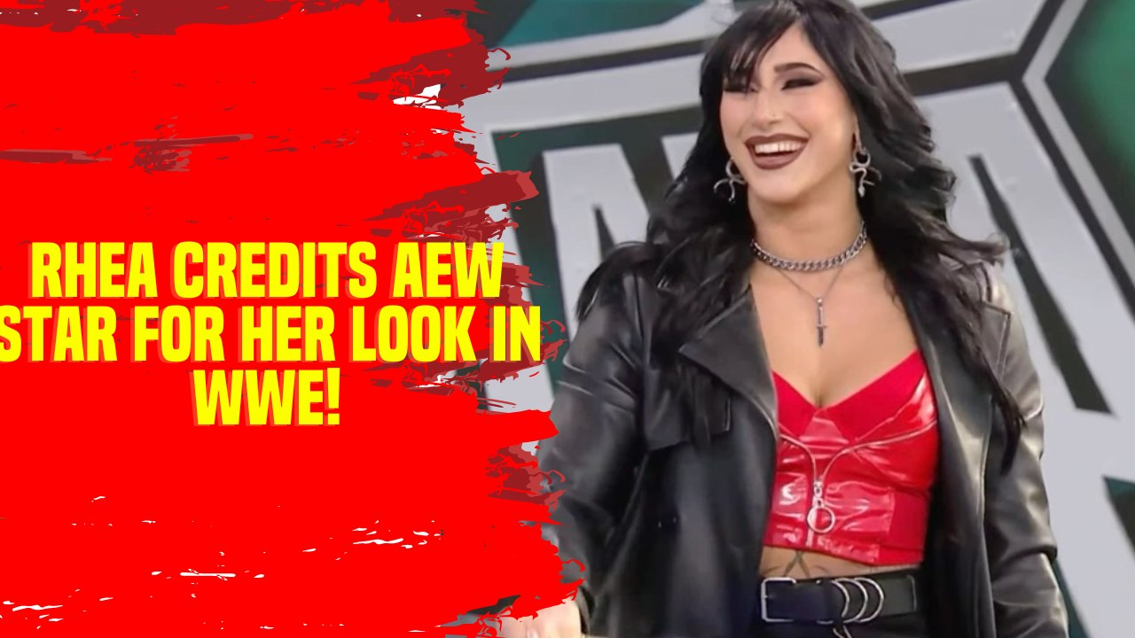Rhea Ripley credits this AEW Star as the inspiration behind her look in WWE