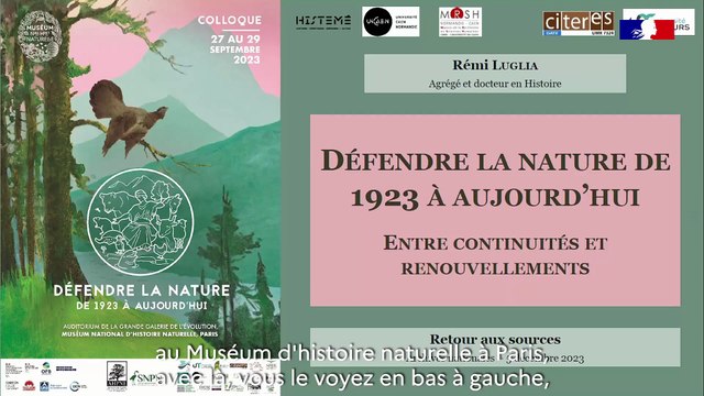 Retour aux Sources - Nature(s)? - Défendre la nature de 1923 à aujourd'hui - 4/7