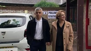Khan and Starmer visit polling stations at elections begin