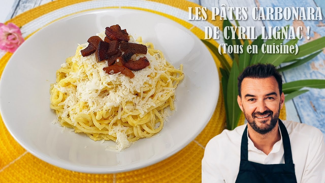 Tous en cuisine #71 : Les pâtes carbonara de Cyril Lignac !  (Exclusivité Dailymotion)