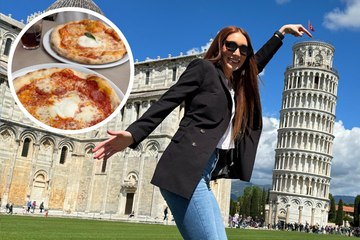 Savvy friends fly to Italy for just eight hours for a pizza