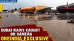 Dubai Rains: Oneindia Captures Exclusive Visuals as Heavy Rain and Thunderstorms Sweeps Abu Dhabi